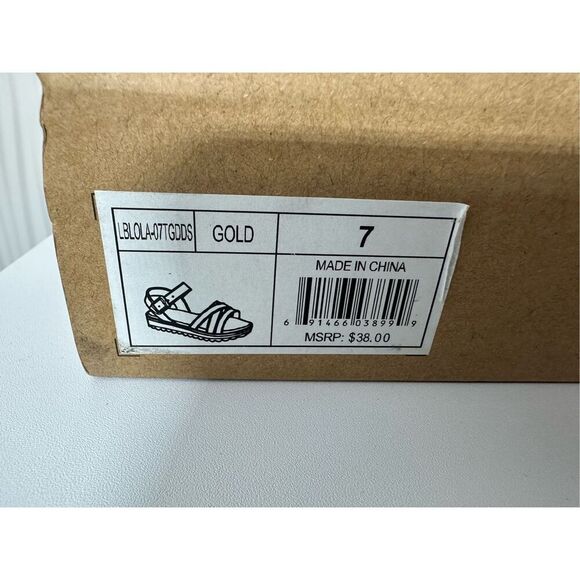 NEW Lucky Brand Girls 2 Kids Lola Sandal - Picture 5 of 6